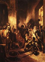 Alexandre Gabriel Decamps Christ at the Praetorium